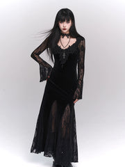 【25s Jul.】Ghost Gothic Style Dress