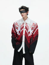 【26s Jan.】Gradient Color-blocked Knit Cardigan