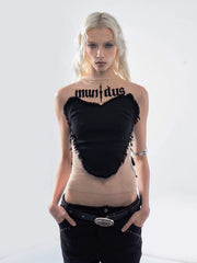 【26s Mar.】Flocked Mesh Futuristic Tank