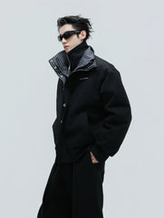 【25s Nov.】Washed Striped Thickened Cotton Coat