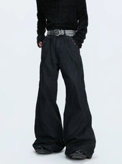 【26s Jan.】Vintage Red Diamond Distressed Washed Denim Jeans