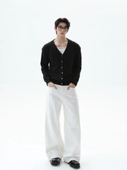 【26s Jan.】Old-Money V-Neck Soft Knit Cardigan