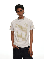 【26s May】Napoleonic Court Printed Slim Tee