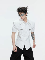 【26s Apr.】Pleated Waist Structured Shirt