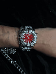 Handcrafted Vampire Dragon Scale Watch