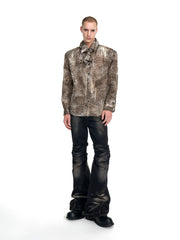 【25s Sep.】Leopard Print Soft Shirt