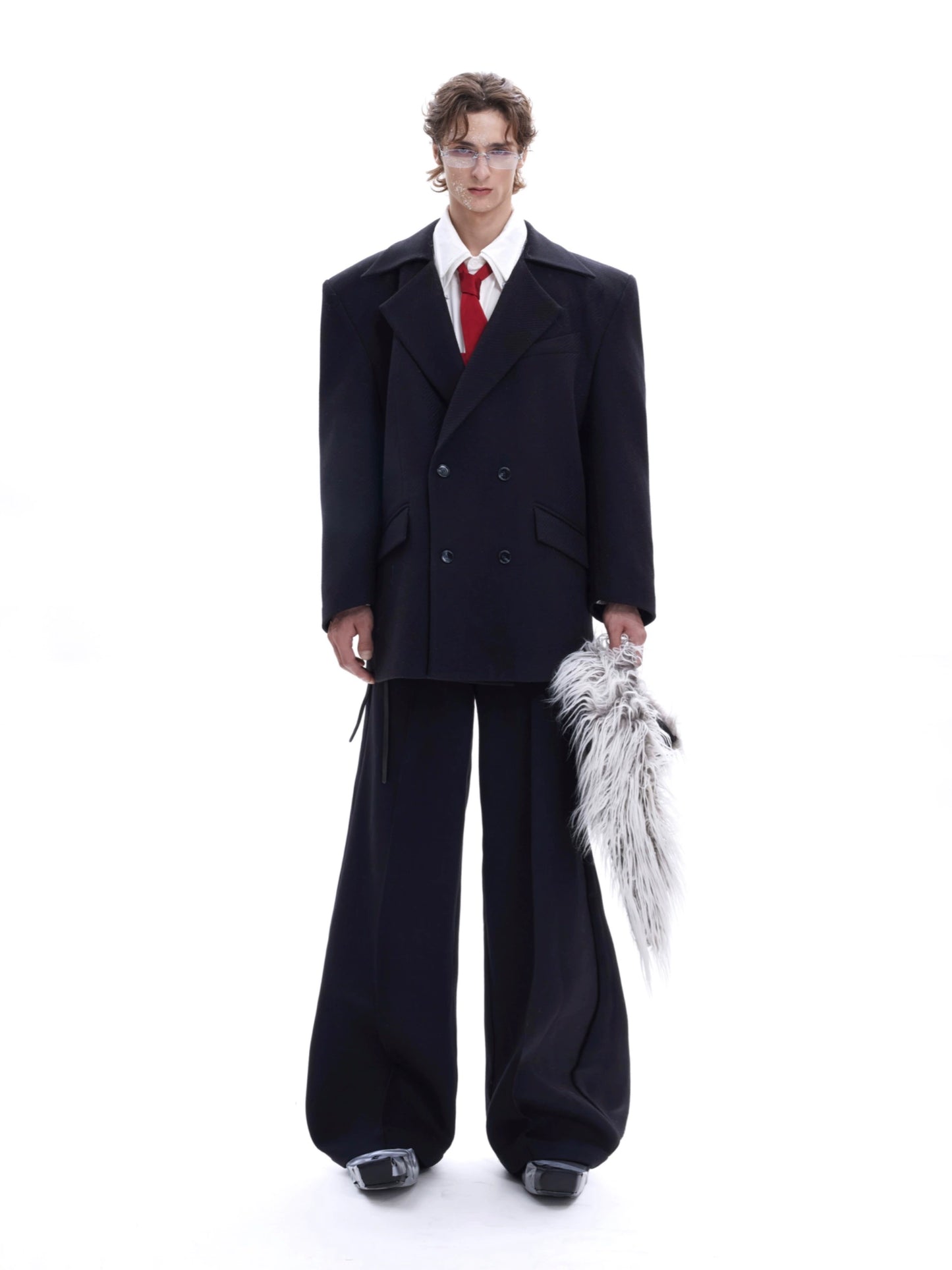 Deconstructed 3D-print Trousers