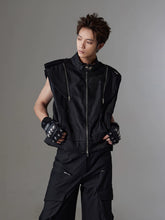 【25s Jun.】Deconstructed Zip-up Vest