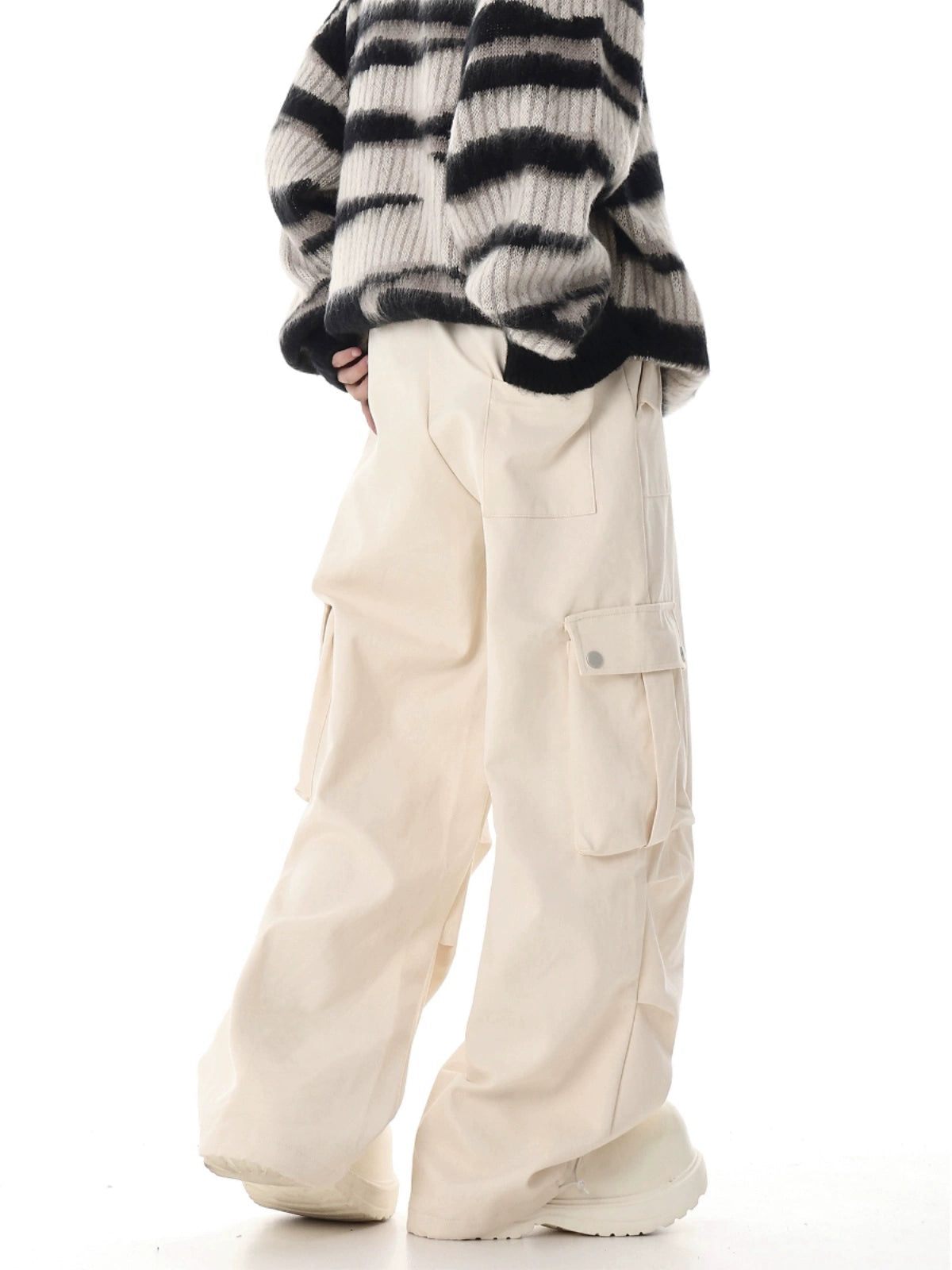 【25s Jul.】Vintage Paratrooper Multi-Pocket Cargo Trousers