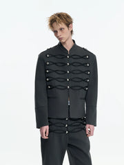 【26s Apr.】Napoleon Braided Metal Button Jacket