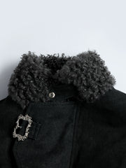 【25s Dec.】Stand-up Fur Trim Collar Parka