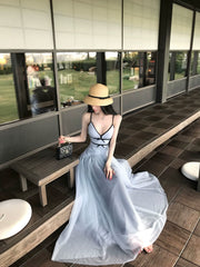 【26s May】Sheer Mesh Strappy Maxi Dress