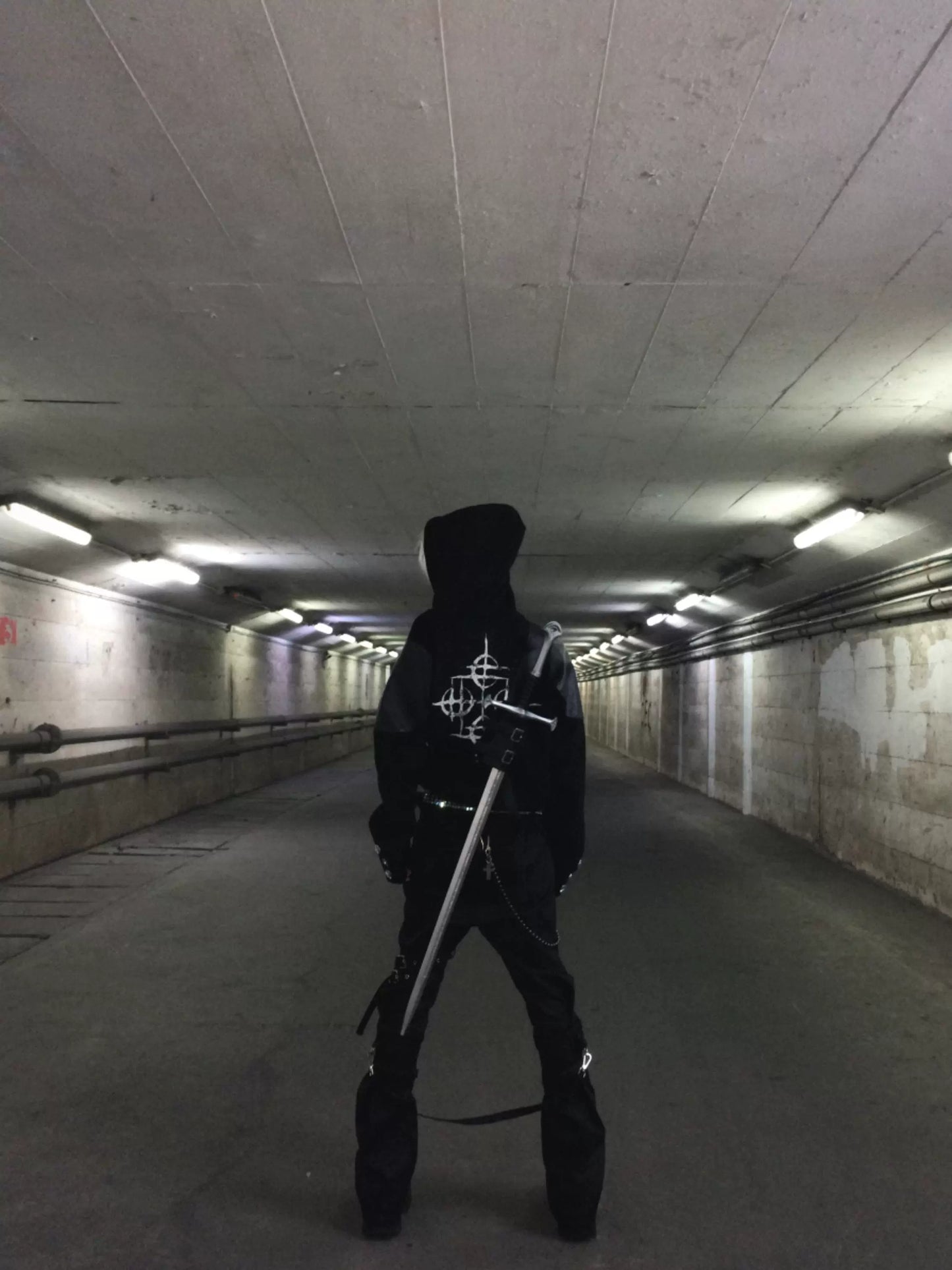 【25s Aug.】Patchwork Deconstructed Hooded Zip-Up Jacket
