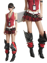 【25s Aug.】Plaid Vintage Puff Pleated Mini Skirt