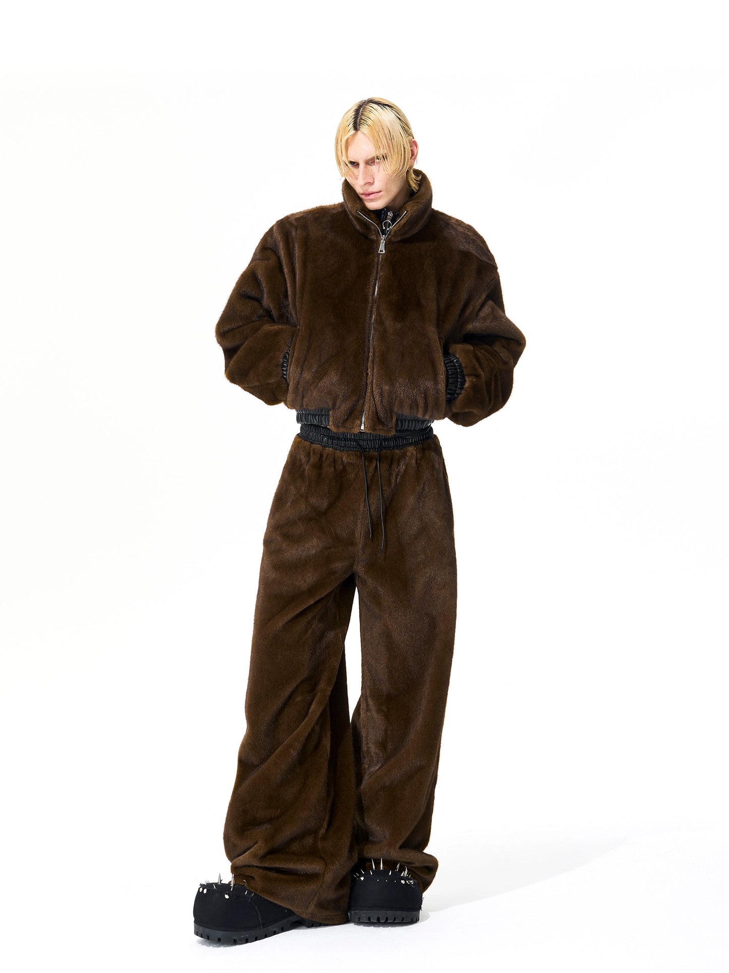 Reversible Winter Fur and Leather Jacket / Pants