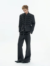 【26s Apr.】Napoleon Braided Metal Button Jacket