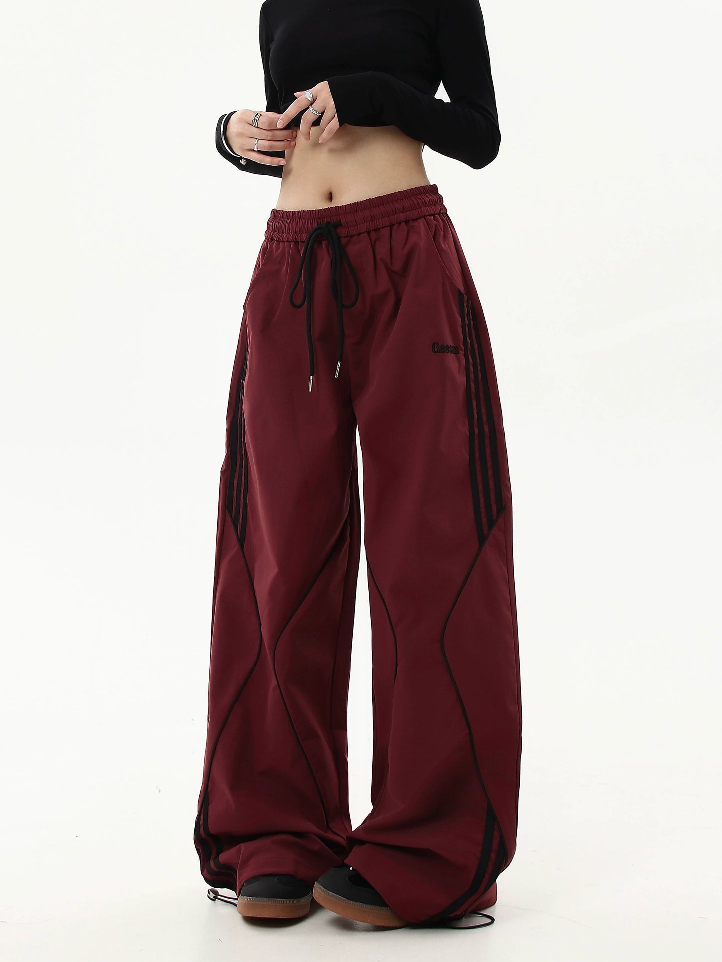 【25s Jul.】Vintage Stripe Deconstructed Sweatpants