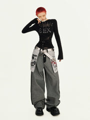 【25s Oct.】Punk Retro Hottie Long Sleeve Top