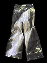 【25s Jul.】Digital Print Waterfall Baggy Pants