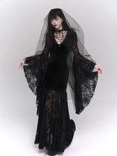【25s Jul.】Black Gothic Evening Dress