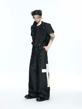 【26s Apr.】Napoleonic Double-Breasted Tee & Cross Pants