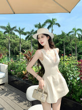 【25s Aug.】Diamond V-neck Suspender Dress