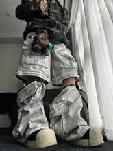 【25s Feb.】Heavy Duty Distressed Detachable Cargo Pants