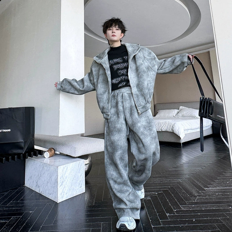 【24s Nov.】Printed Hoodie and Pants Set ArtsKoreanMan