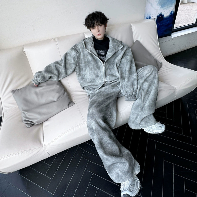 【24s Nov.】Printed Hoodie and Pants Set ArtsKoreanMan