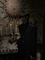 Knight Corded Embroidered Napoleon Jacket