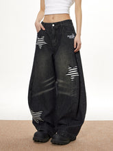 【25s Jul.】Star Bunny Ears Wide Leg Jeans
