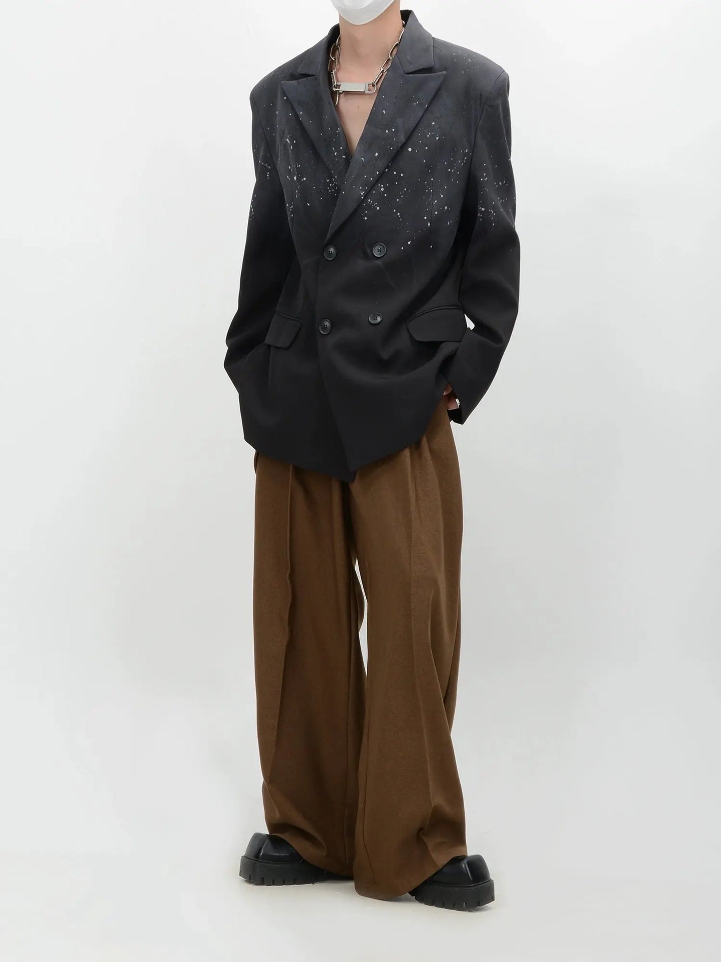 【23s September.】Gradient Design Blazer ArtsKoreanMan
