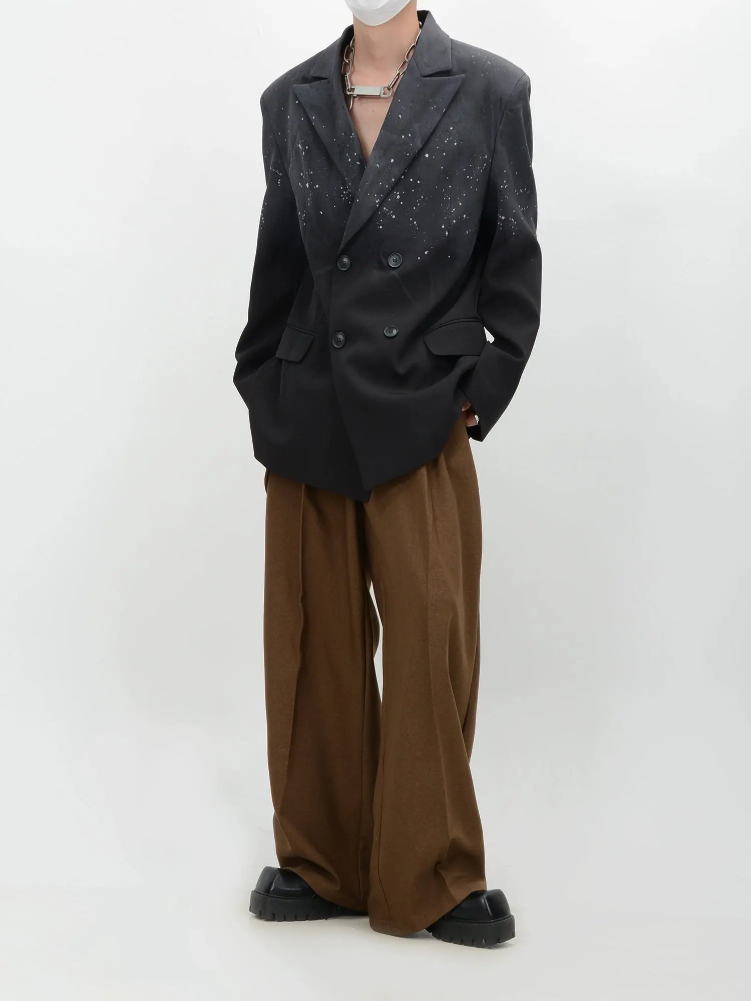 【23s September.】Gradient Design Blazer ArtsKoreanMan