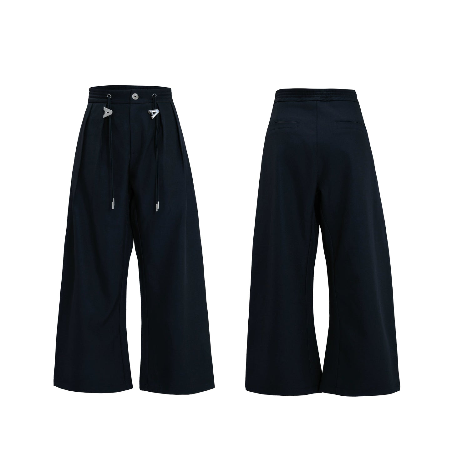 【25s Nov.】Drawstring Waist Padded Shoulder Suit/ Trousers