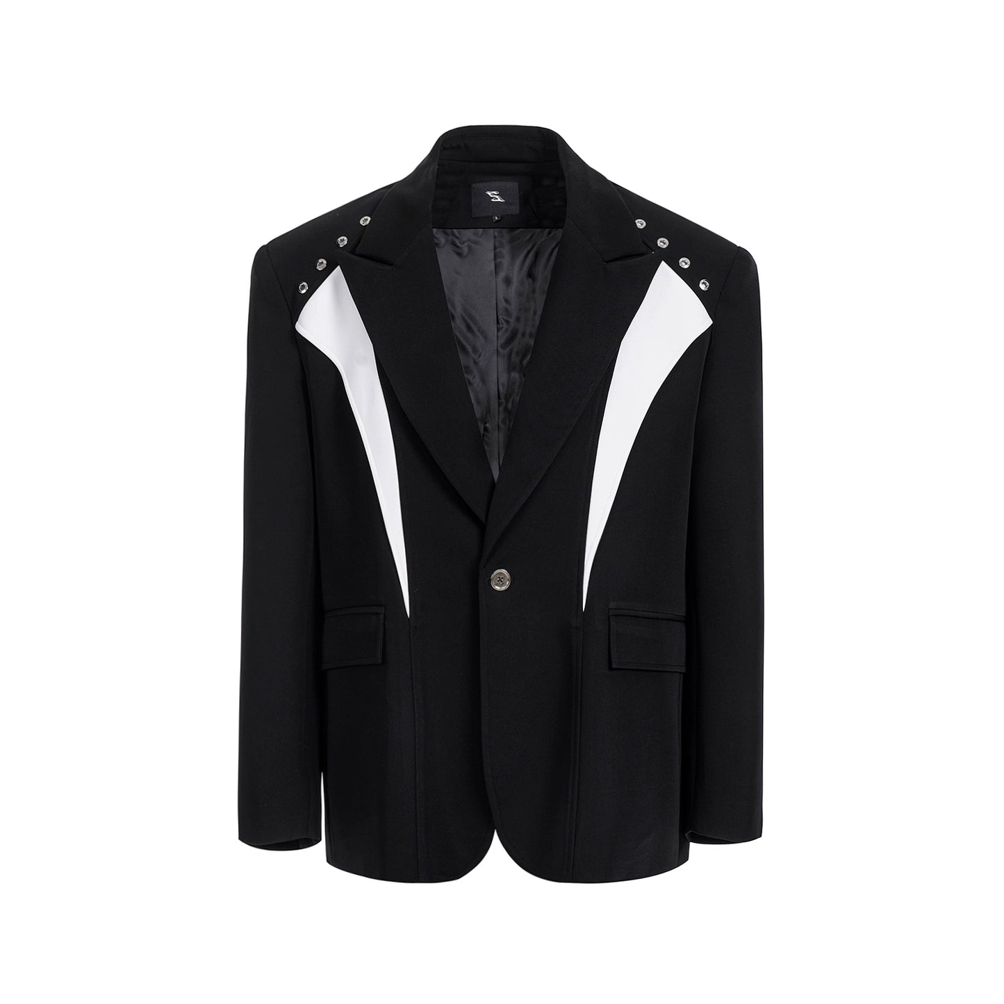 【25s Apr.】Deconstructed Color-blocked Suit + Pants