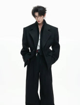 【26s Feb.】Layered Silhouette Tailored Suit Set