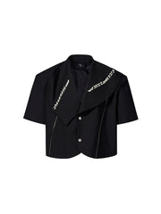 【25s Jul.】Chanel Style Pearl Short Suit Jacket