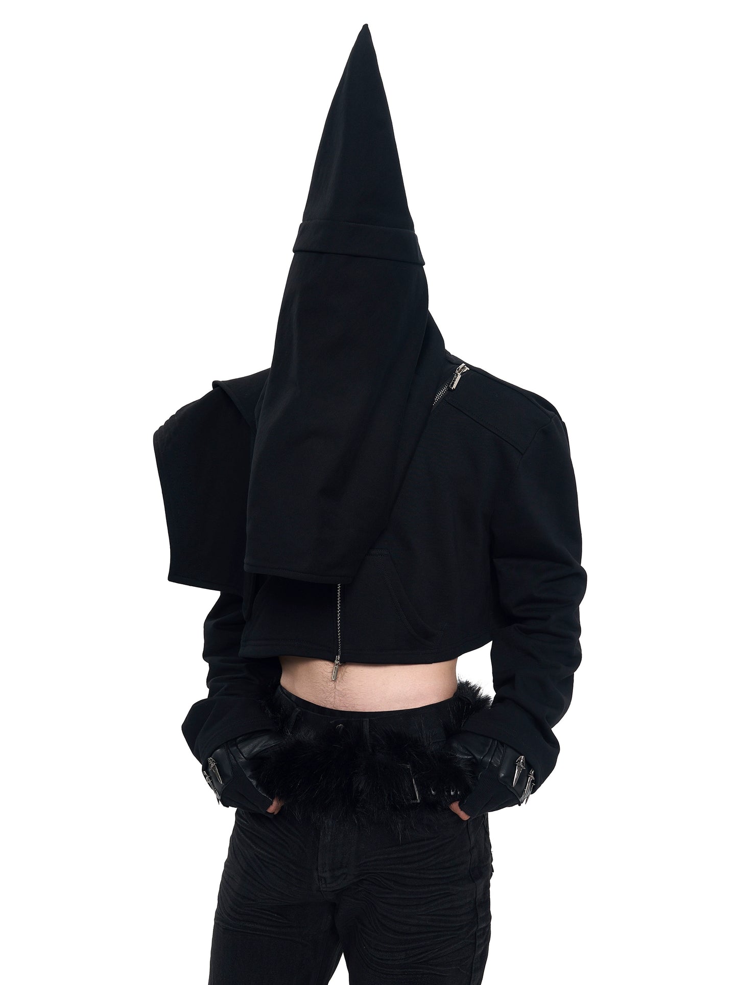【25s Aug.】Deconstructed Asymmetrical Zip-Up Hoodie