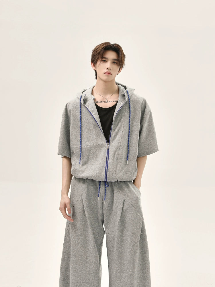 【25s Jun.】Structured Zip Hoodie and Pants Set