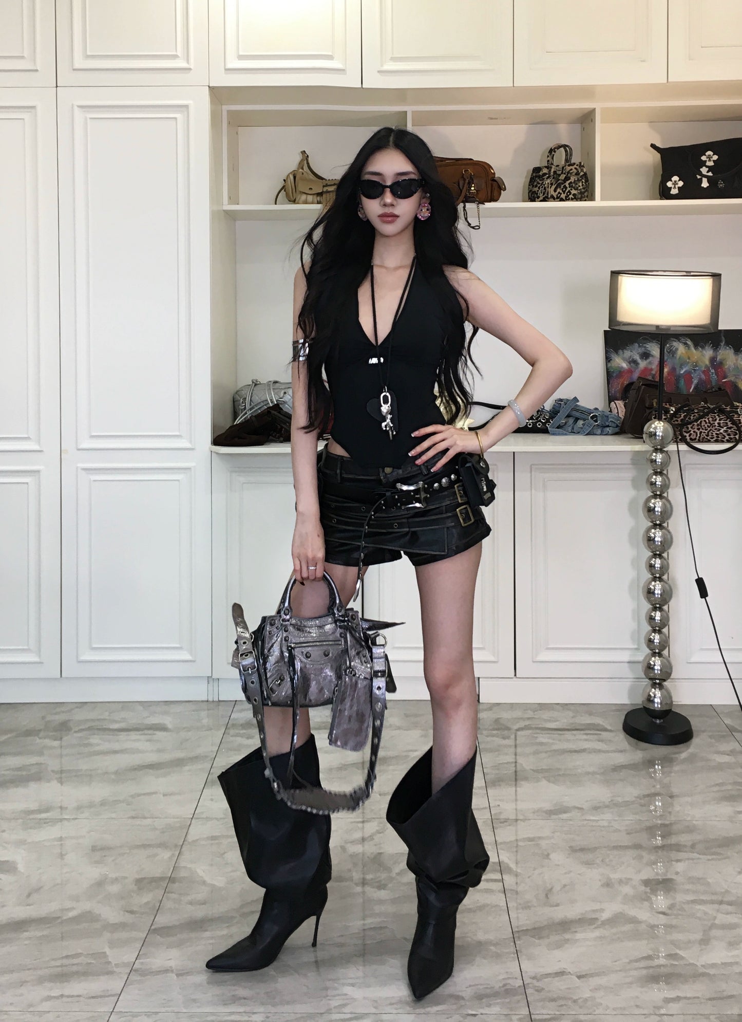 【25s Sep.】Jennie Style Fishbone Hottie Vest/puffy Skirt