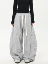 【25s Jul.】Fleece-Lined Deconstructed Blade-Cut Wide Pants