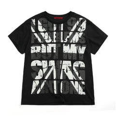 Slogan Graphic Fitted Street Tee