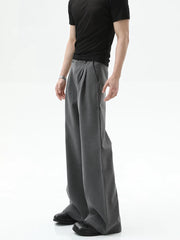【26s Jan.】Sculpted Panel Straight-Leg Tailored Trousers