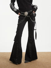 【25s Oct.】Vintage Rivet Line Pocket Jeans