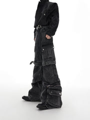 【26s Feb.】Deconstructed Cargo Wide-Leg Denim