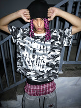 Silver Foil Graphic Street Tee