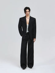【26s Apr.】Peak Lapel Structured Waist Tailored Blazer / Pants