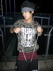 Silver Foil Graphic Street Tee