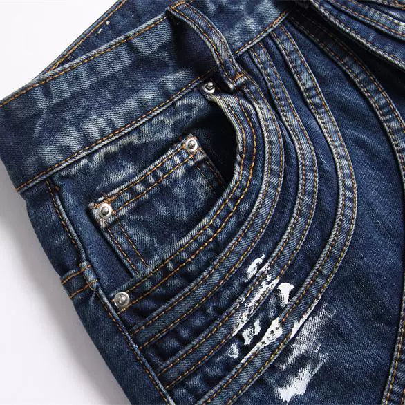 【25s Jul.】Men Straight Flared Jeans
