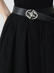 【25s Jul.】Black Gothic Strap Dress